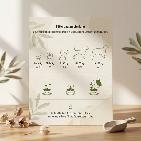 BEWEGUNGS-FREUND – Gelenke Mobilität Hunde Ergänzungsfutter Grünlippmuschel Wildlachs Algen ohne Zusätze Made in Germany GREEN PAWLY®