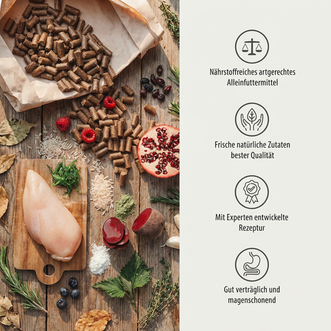 GREEN PAWLY® Complete Huhn – Premium-Hundefutter & Superfoods