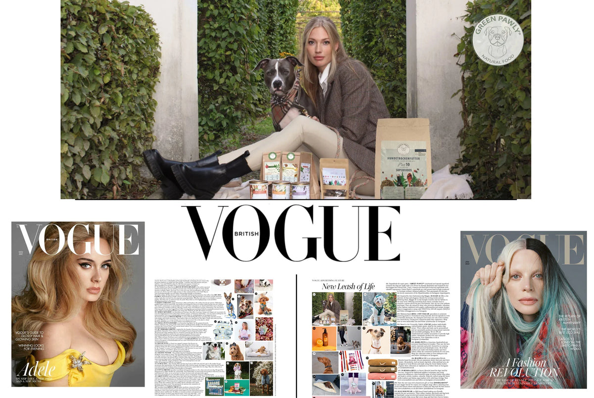GREEN PAWLY in der British Vogue
