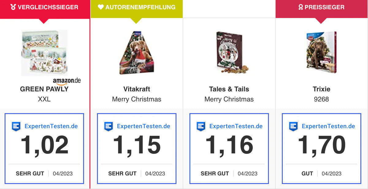 Hunde-Adventskalender XXL