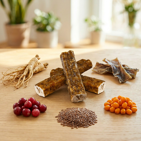 POWER-BAR – Energie Snack für Hunde mit Superfoods – natürlicher Kausnack – ohne künstliche Zusätze – GREEN PAWLY®