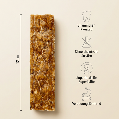 POWER-BAR – Energie Snack für Hunde mit Superfoods – natürlicher Kausnack – ohne künstliche Zusätze – GREEN PAWLY®